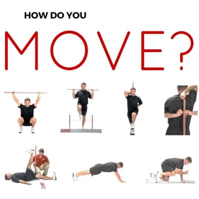 FMS how do you move FMS functional movement screen How Do You Move poster for corrective exercise series