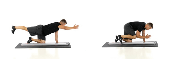 Rotary Stability 2.55.57 PM Rotary stability exercise test used for balance restoration rehabilitation at MMD Chiropractic
