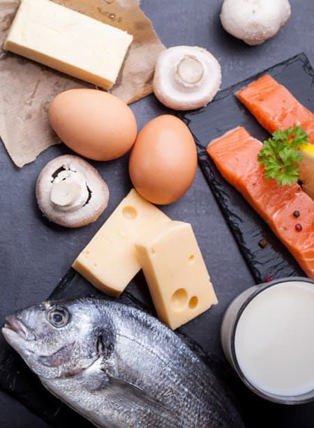 Calcium-rich foods infographic for osteoporosis prevention and bone density support